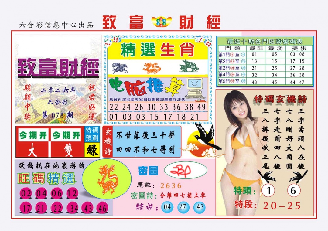 078期致富财经[图]